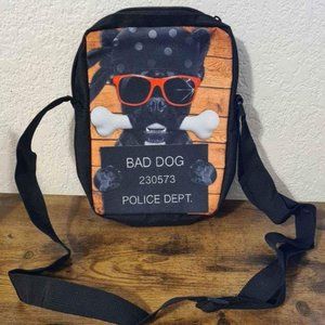 Fashion Dog Print Casual Crossbody Messenger Bag.